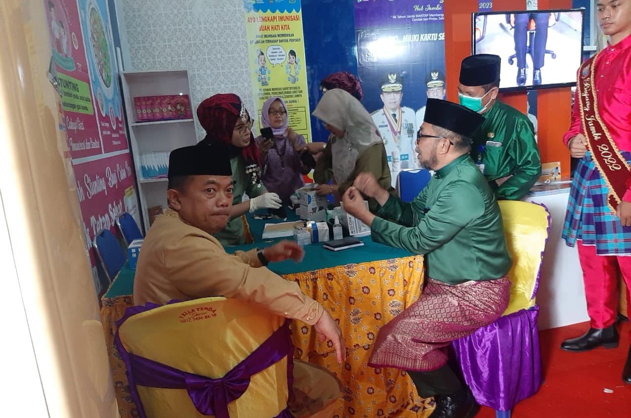 Labkes Provinsi Jambi Adakan Cek Kesehatan Gratis di Jambi Expo 2023